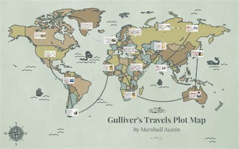 Gulliver S Travels Plot Map By Marshall Austin On Prezi