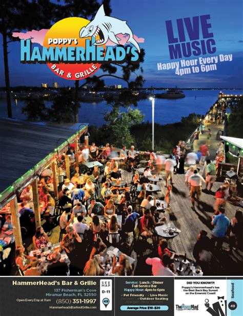 Hammerhead S Bar Grille Destin Miramar Beach Sandestin Resort The