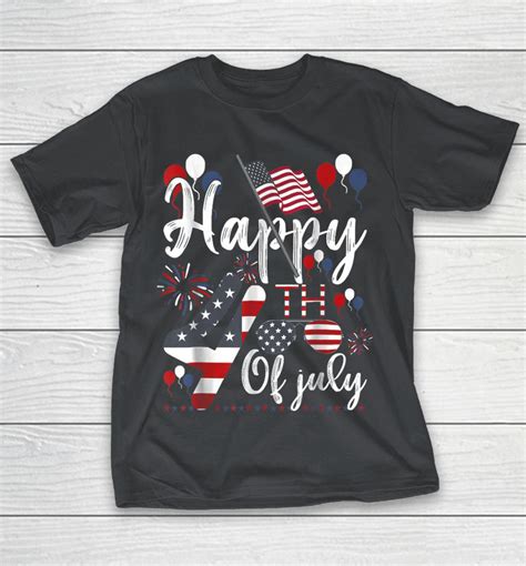 Happy Fourth Of July American Flag Men S Premium T Shirt Spreadshirt