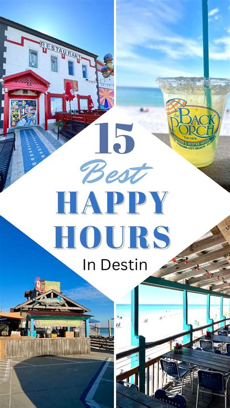 Destin FL Happy Hour Spots