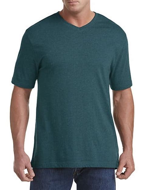 Harbor Bay By Dxl Big And Tall Wicking Jersey V Neck Tee Walmart Canada