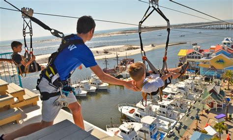 Harborwalk Adventures Zip Line In Destin Fl Groupon