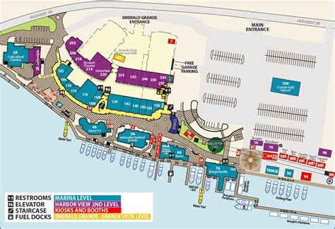 Harborwalk Destin Map