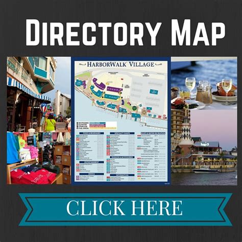 Harborwalk Village Directory Map Charter Fishing Destin