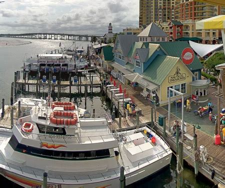 Harborwalk Village Webcam In Destin Fl Live Beaches