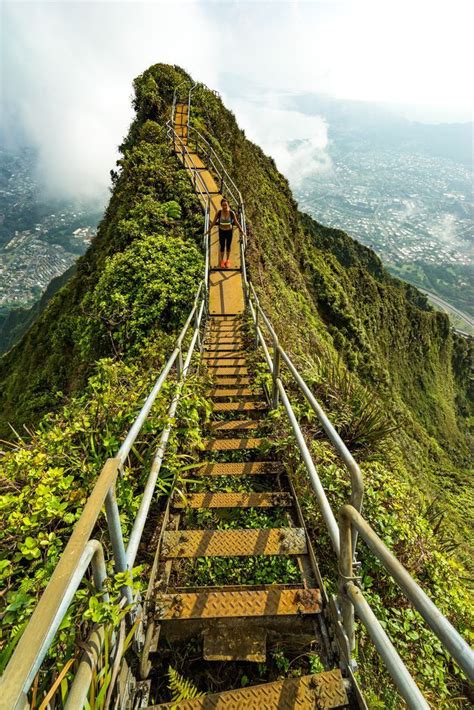 Hawaii Staircase To Heaven