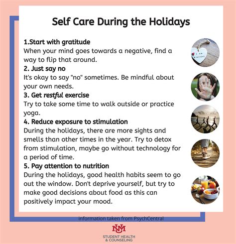 Healthy Holiday Tips Student Health And Counseling The University