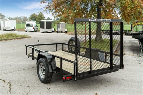 Heavy Duty Professional Grade 5X10 Utility Trailers Gatormade