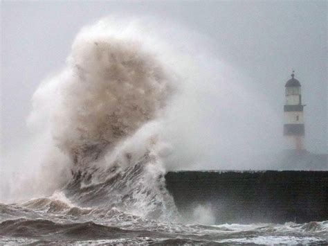 Heavy Rain Causes Travel Disruption Across Uk With Several Warnings In