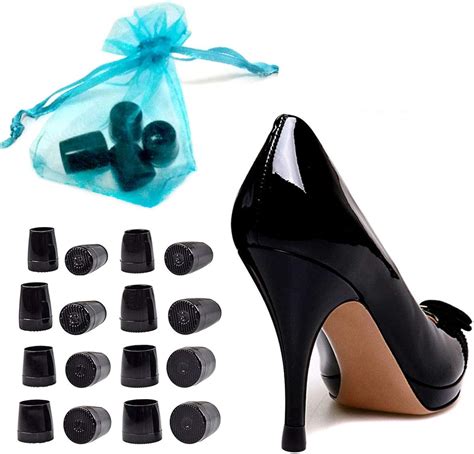 Heel Tips Jubapoz High Heel Replacement Tip Rubber Shoe Tips Hell Caps