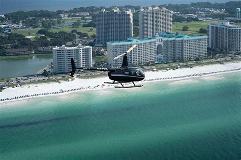 Helicopter Flight Tours Destin Miramar Beach Navarre Fl