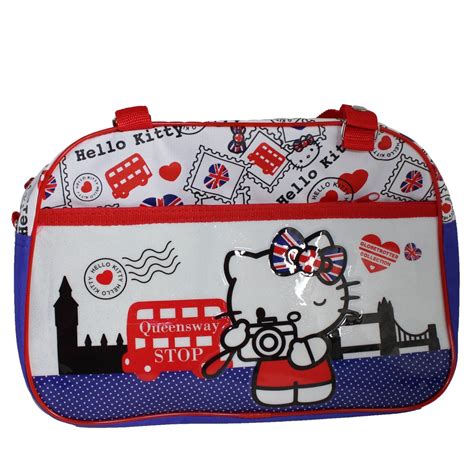 Hello Kitty London Tourist Shoulder Travel Bag Cool Official Design