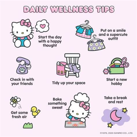 Hello Kitty On Instagram These Wellnesswednesday Tips Are