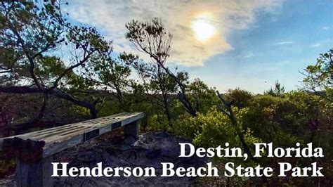 Henderson Beach State Park Destin Florida Hiking Trail Beautiful