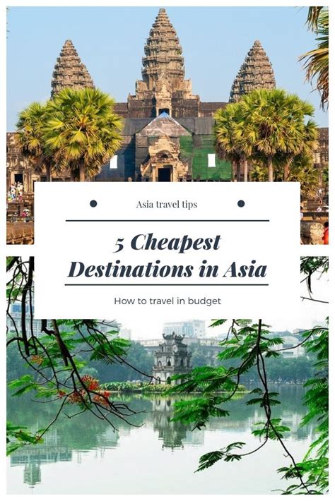 Here Is The List Of Top 5 Cheapest Countries In Asia Find Out To Get