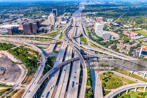 High Five Interchange In Dallas High Res Stock Photo Getty Images