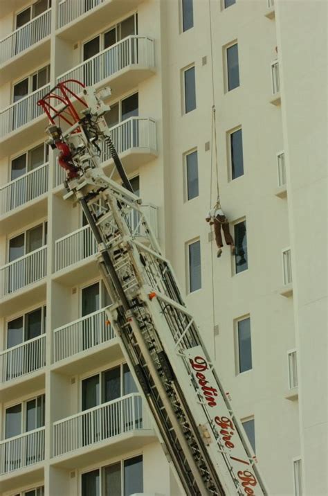 High Rise Rescue Pictures Destin Fire Control District