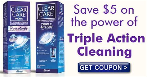 High Value 5 1 Clear Care Coupon Target Deals Totallytarget Com