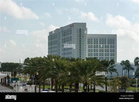 Hilton Hotel Destination Parkway International Drive Orlando Florida Stock Photo Alamy