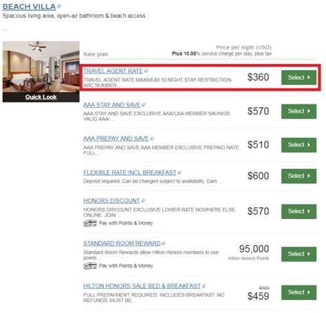 Hilton Travel Agent Discount Rate Offer Loyaltylobby