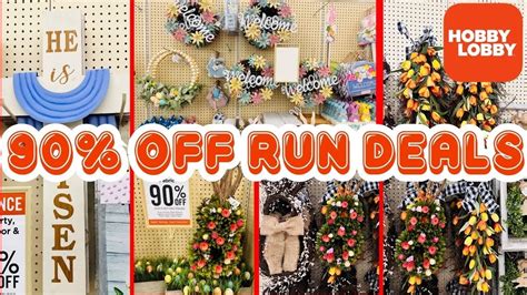 Hobby Lobby 90% Off Clearance Shop With Me 💛Hobby Lobby Run Deals🏃🏽‍♀️🏃 ...