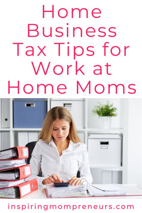 Home Business Tax Tips Sales Tax Inspiring Mompreneurs