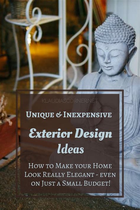 Home Decor Ideas Unique Exterior Solutions On A Budget Klaudia S Corner