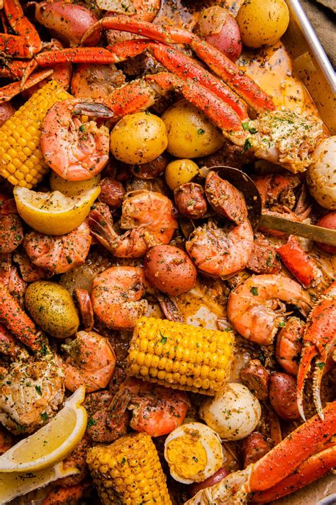 Homemade Cajun Seafood Boil