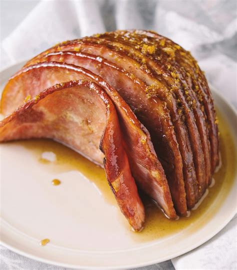 Honey Glazed Ham Honey Baked Ham Cooking Spiral Ham Baked Spiral Ham