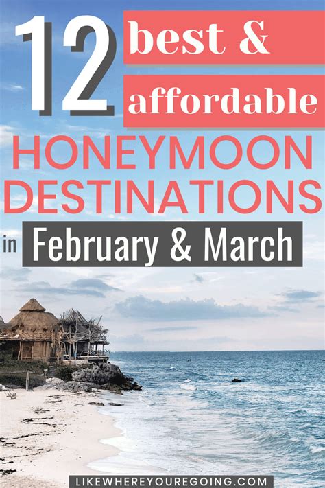 February Honeymoon Destinations