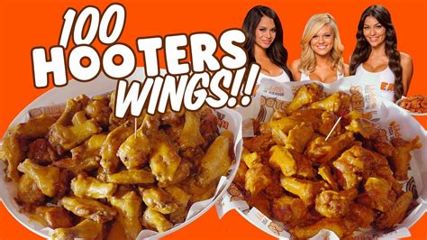 Hooters 100 Chicken Wings Challenge In Destin Florida Youtube