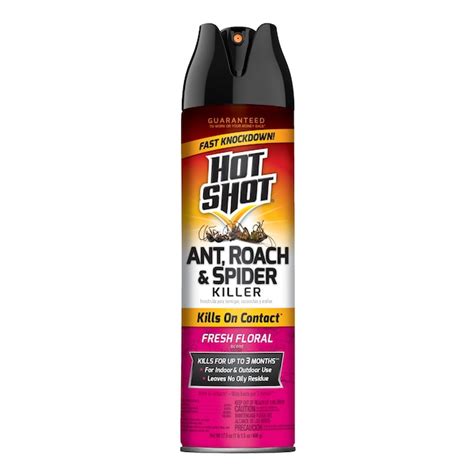 Hot Shot 17 5 Fl Oz Fresh Floral Home And Perimeter Indoor Bug Spray In