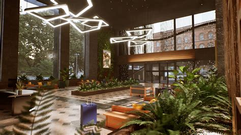 Hotel Lobby In Environments Ue Marketplace