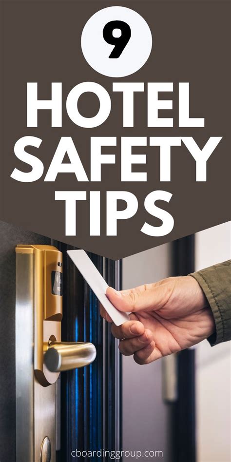 Hotel Safety Tips Safety Tips Hotel Safety Travel Safety