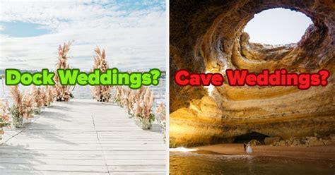 How Do You Feel About These Unique Wedding Spots Poll