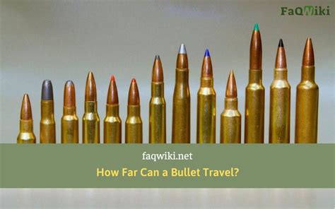 Bullet Travel Distance