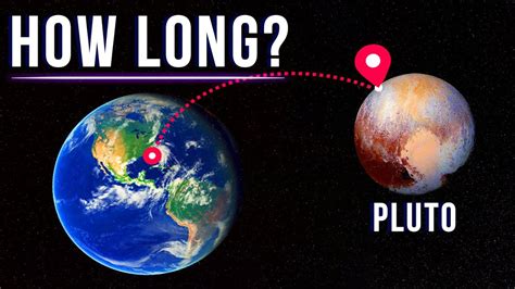 Travel Time to Pluto