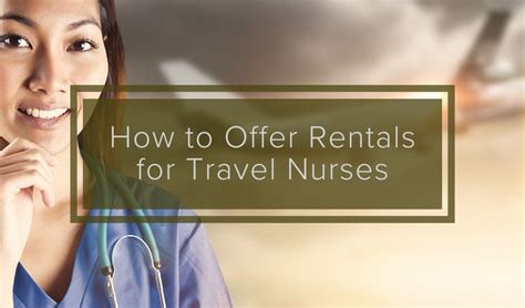 5 Ways Nurses Rent