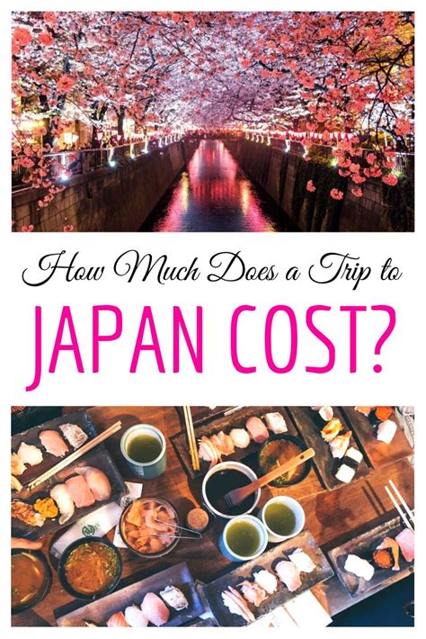 How Much Does A Trip To Japan Cost Just A Pack