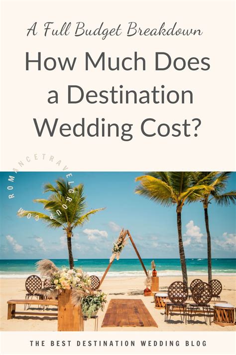 Destination Wedding Cost