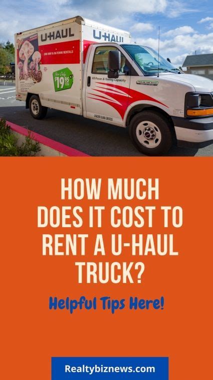 How Much Does It Cost To Rent A U Haul Truck Real Estate Education