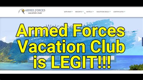 How Much Is Armed Forces Vacation Club Youtube