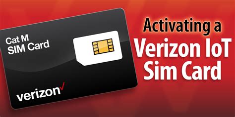 How To Activate Verizon Iot Sim Card Ncd Io