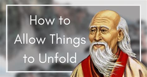 How To Allow Things To Unfold Naturally The Easy Way Success Minded