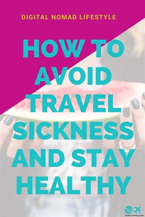 5 Ways Avoid Travel Sickness