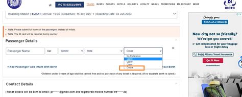 How To Book Coup Seat In Indian Railway Irctc News