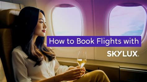 How To Book Flights With Skylux Travel Youtube