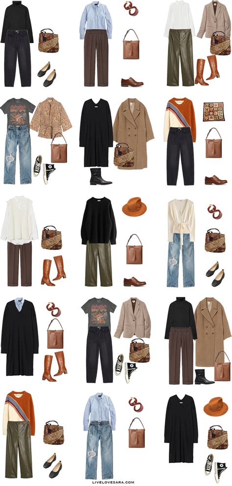 How To Build A Retro Inspired Fall Capsule Wardrobe Livelovesara