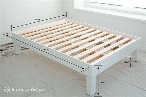 How To Build A Wooden Bed Frame 22 Interesting Ways Guide Patterns