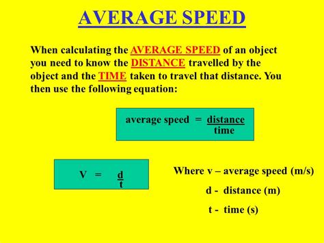 How To Calculate Travel Time And Distance